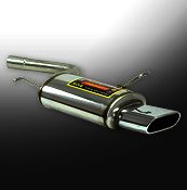 Supersprint Rear exhaust ov. 145x75 - AUDI A4 (Berlina + Avant)