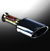 Supersprint Oval endpipe 145x95 - AUDI A3 8P Sportback 2.0 TDi (