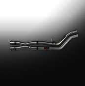 Supersprint Centre pipes. - BMW E91 Touring 330i / 330xi ( Mod.U