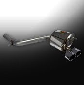 Supersprint Rear exhaust R.OO100 - MERCEDES W204 C63 AMG V8 '07-